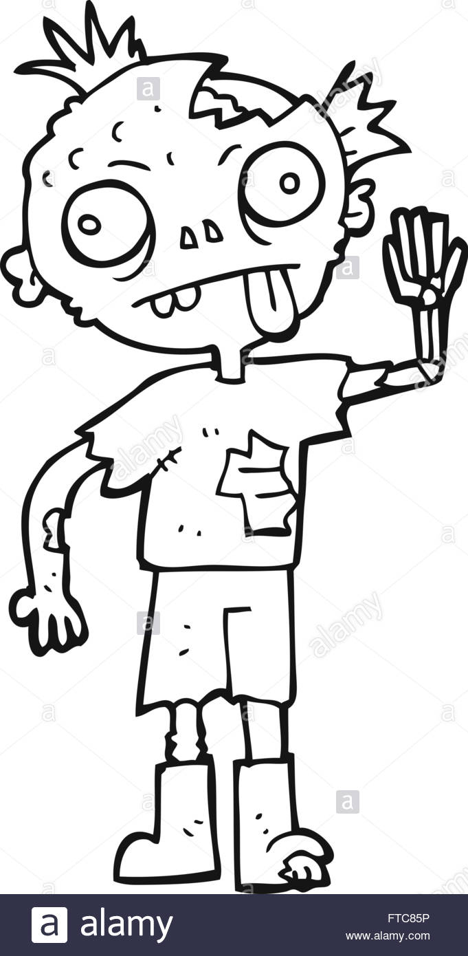 wallpapers Zombie Clipart Black And White clipart library